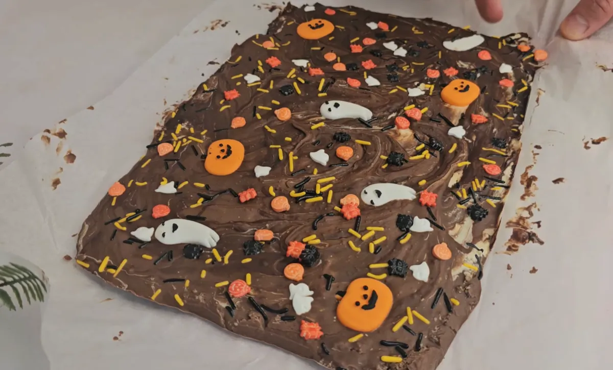 Halloween Chocolate Treats step 6
