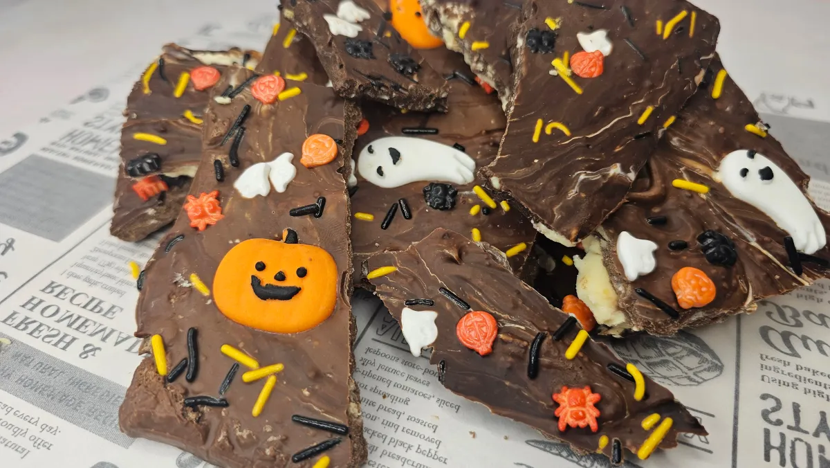 Halloween Chocolate Treats step 7