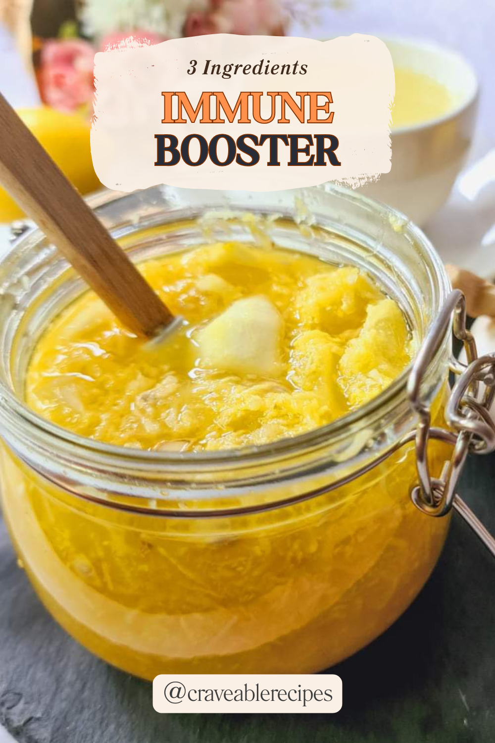 Immune Booster Drink Pinterest pin