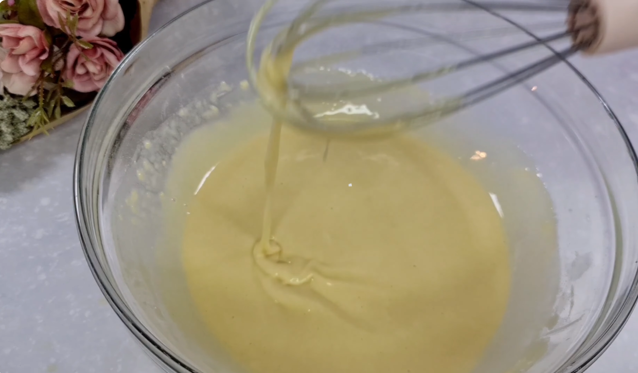Japanese Creamy Pancakes step 3