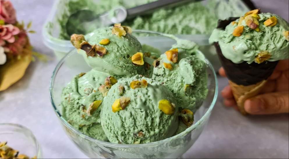 Japanese Matcha Ice Cream
