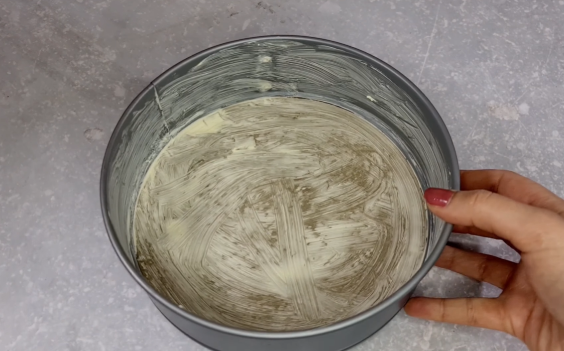 Low Calorie Chocolate Vanilla Cake step 1