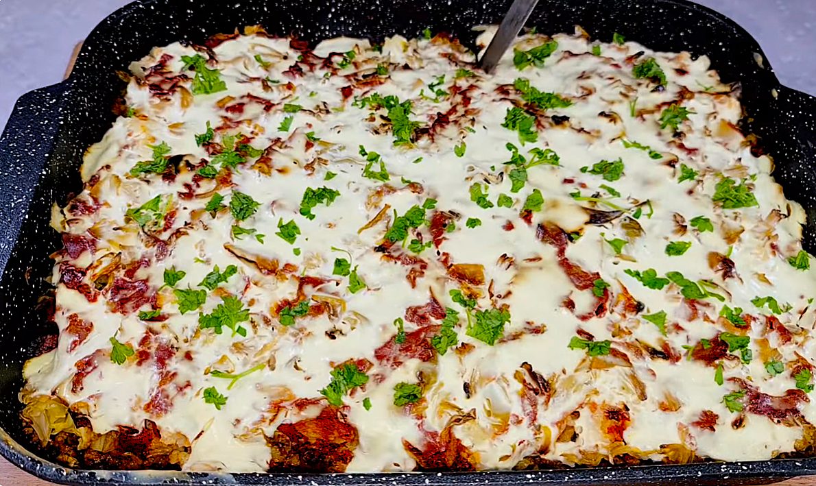 Meat Cabbage Cassrole
