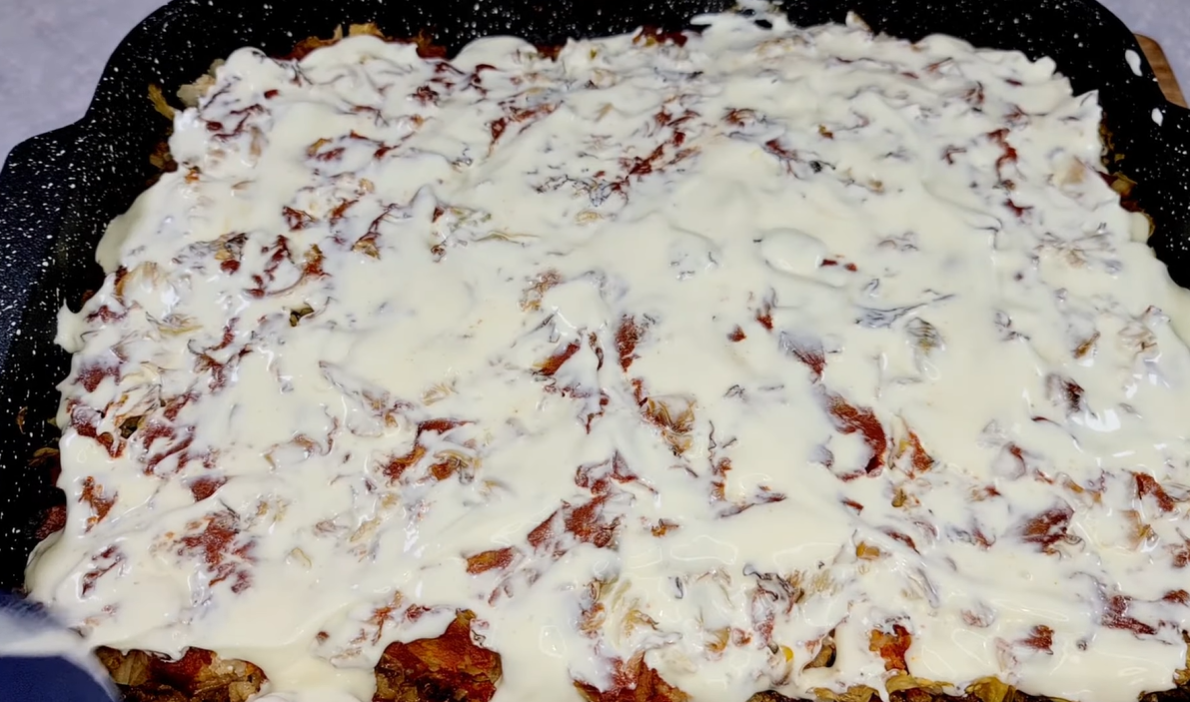 Meat Cabbage Cassrole step 14