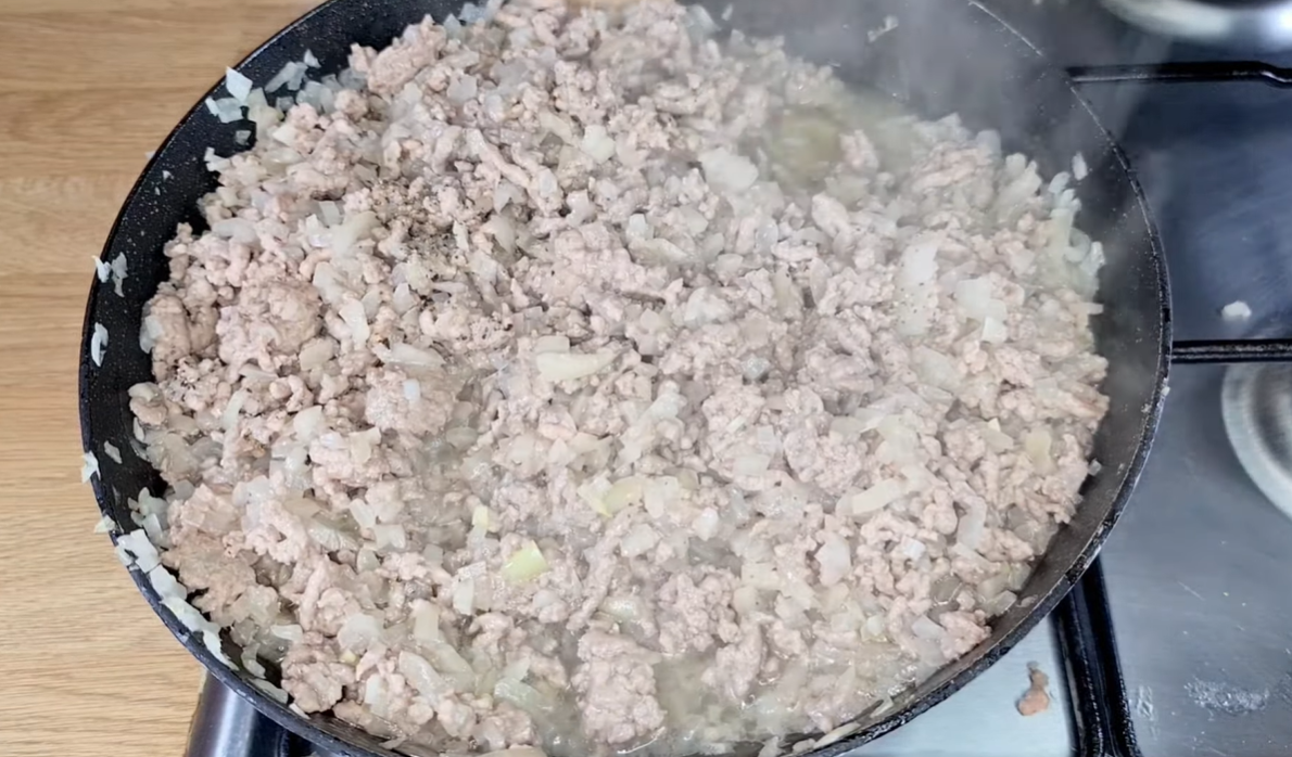 Meat Cabbage Cassrole step 6