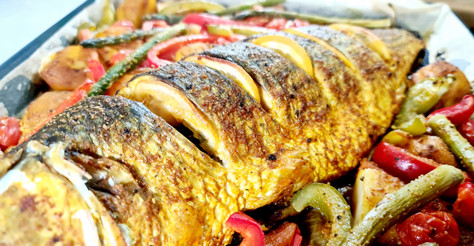 Mediterranean Baked Fish With Vegetables step 16