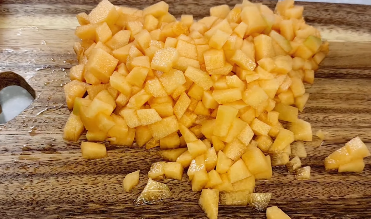 Melon Ice Cream step 1
