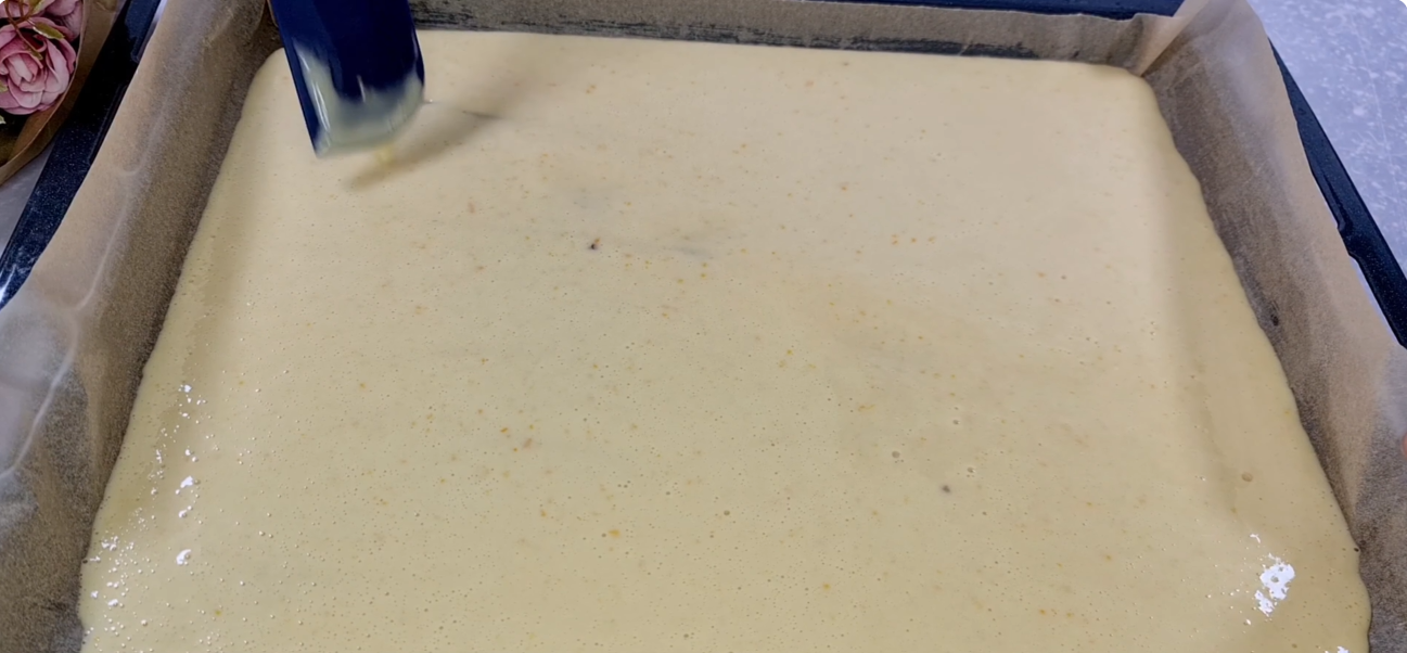 Cream-Filled Milk Sponge Cake step 8