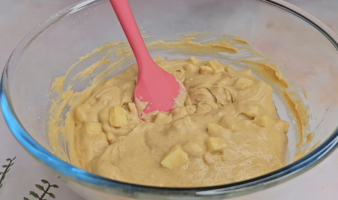 Moist Apple Crumble Muffins step 8