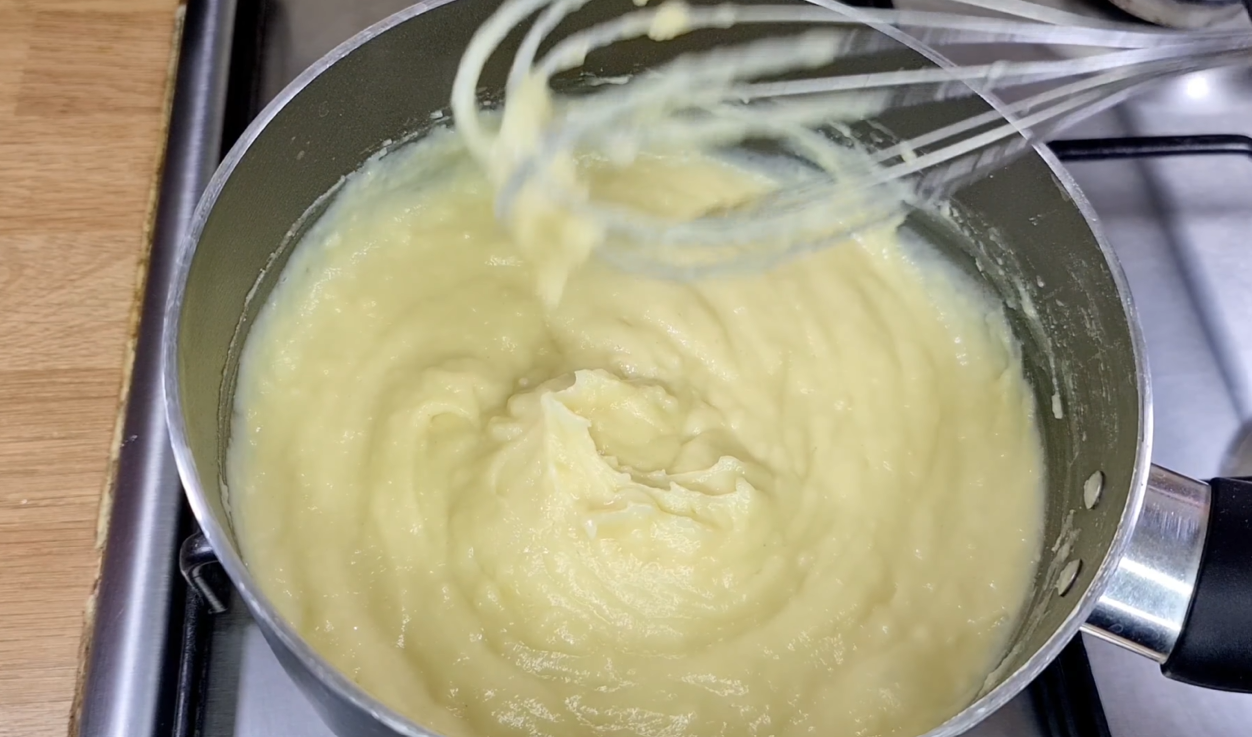 Moist Chocolate Vanilla Cake step 22