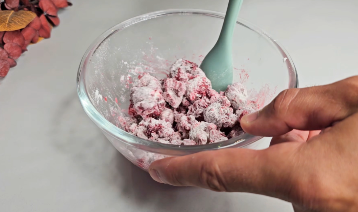 Moist Raspberry Lemon Cake step 5