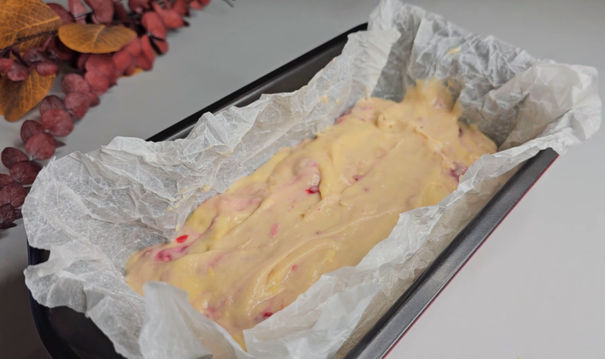 Moist Raspberry Lemon Cake step 7