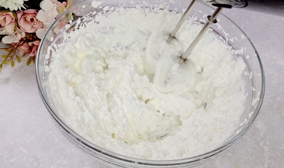 No Bake Blueberry Cheesecake step 11