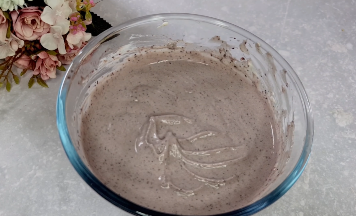 No Bake Blueberry Cheesecake step 8