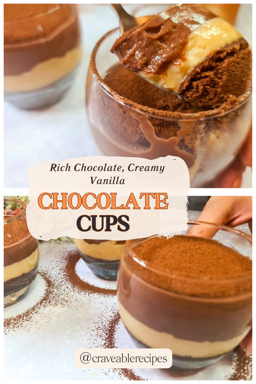 No Bake Chocolate Biscuit Pudding Pinterest pin