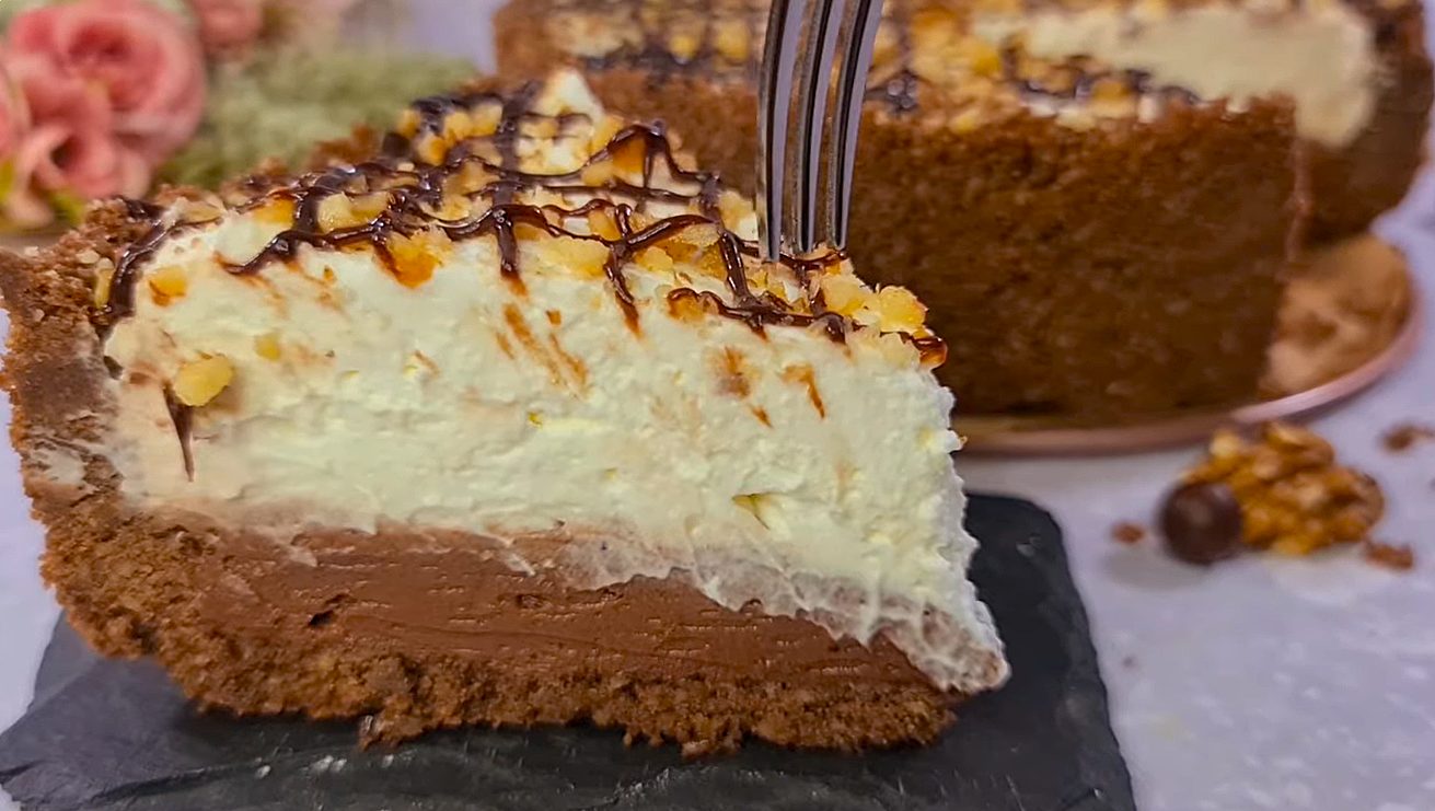 No Bake Chocolate Cheesecake