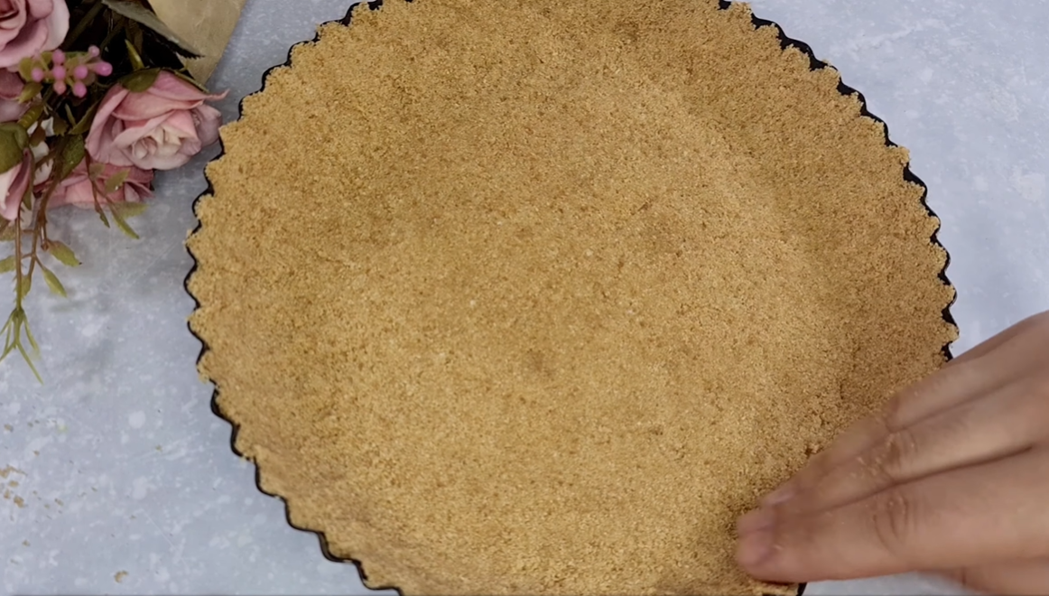 No Bake Chocolate Tart step 4