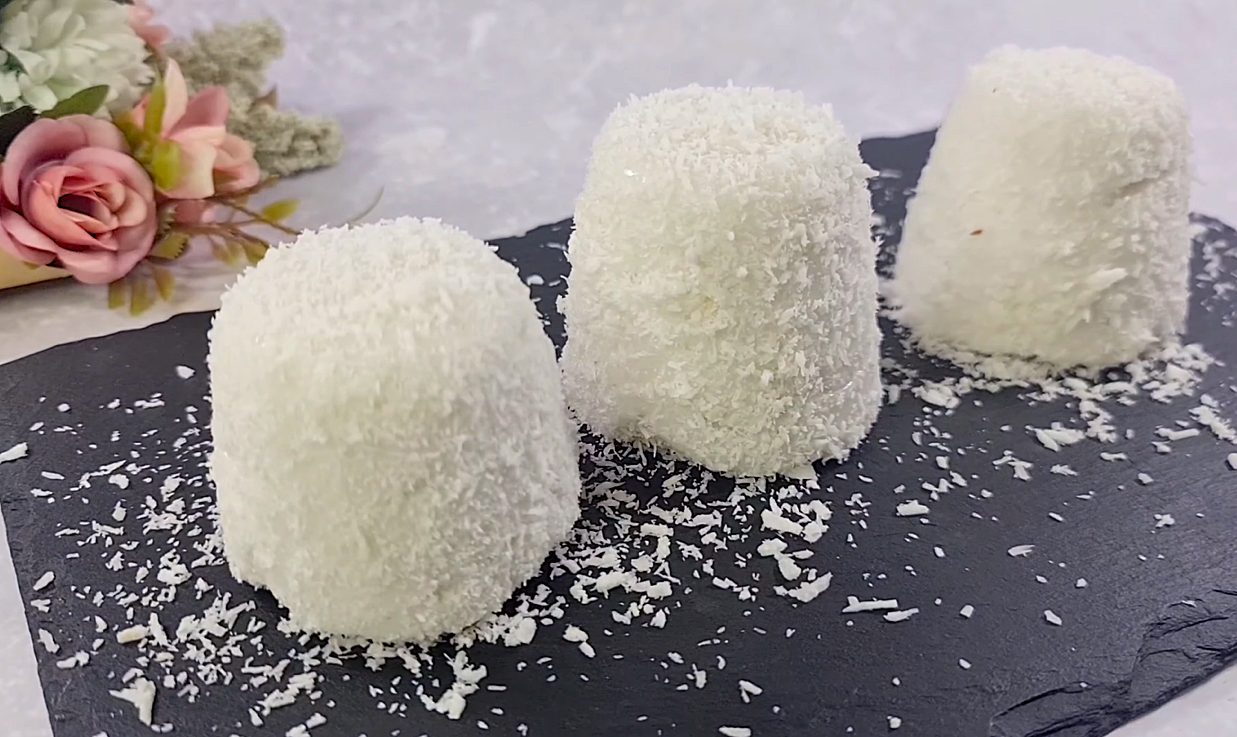 No Bake Coconut Milk Bites