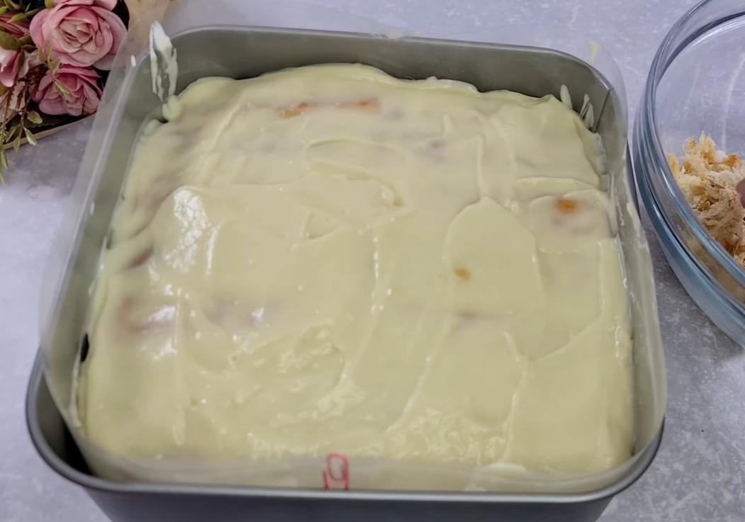 No-Bake Custard Puff Pastry Cake step 20