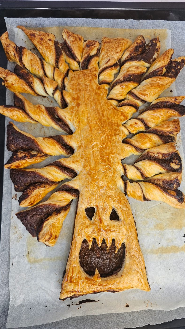 Nutella Stuffed Halloween Pastries