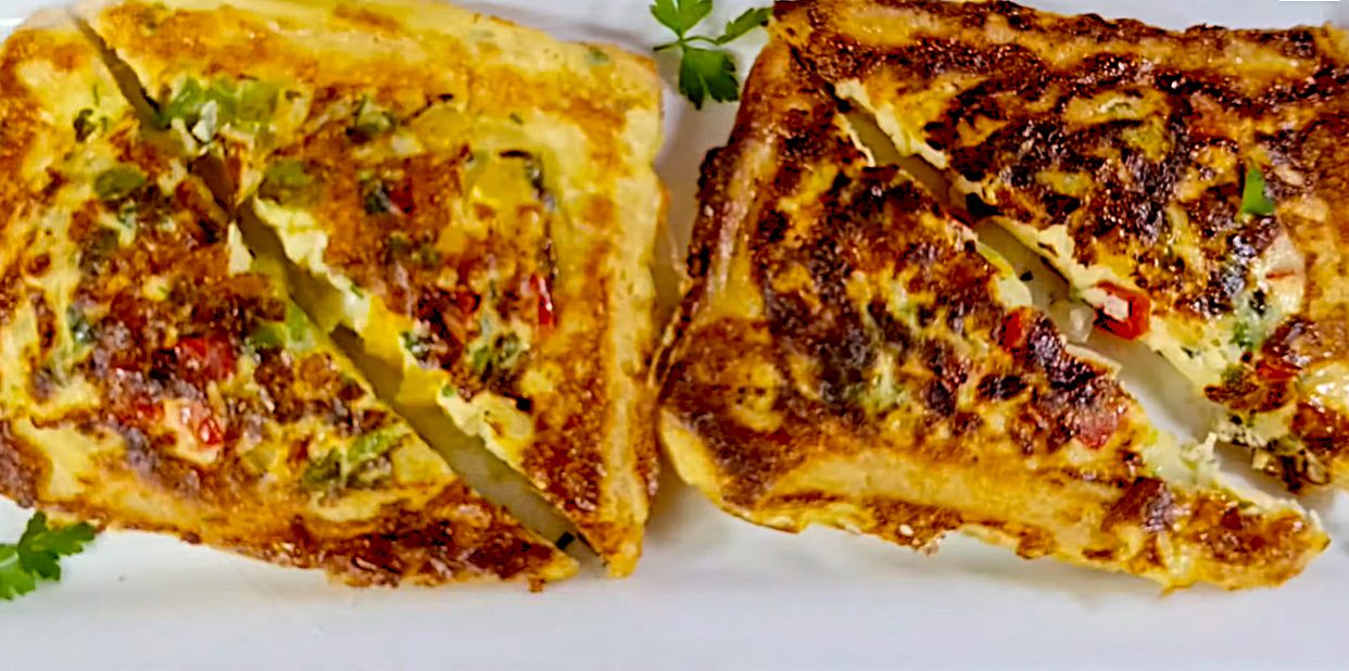 One Pan Egg Sandwich