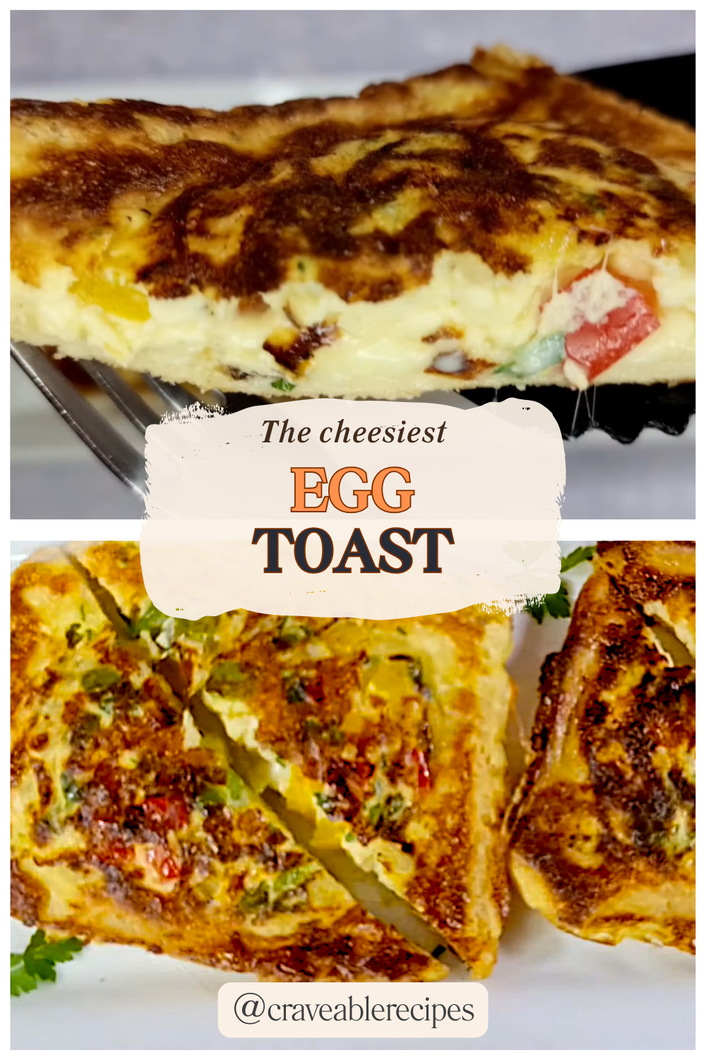 One Pan Egg Sandwich Pinterest pin
