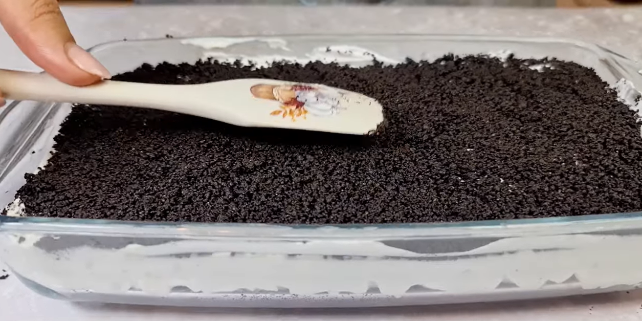 Oreo Cheesecake (3 Ingredients) step 14