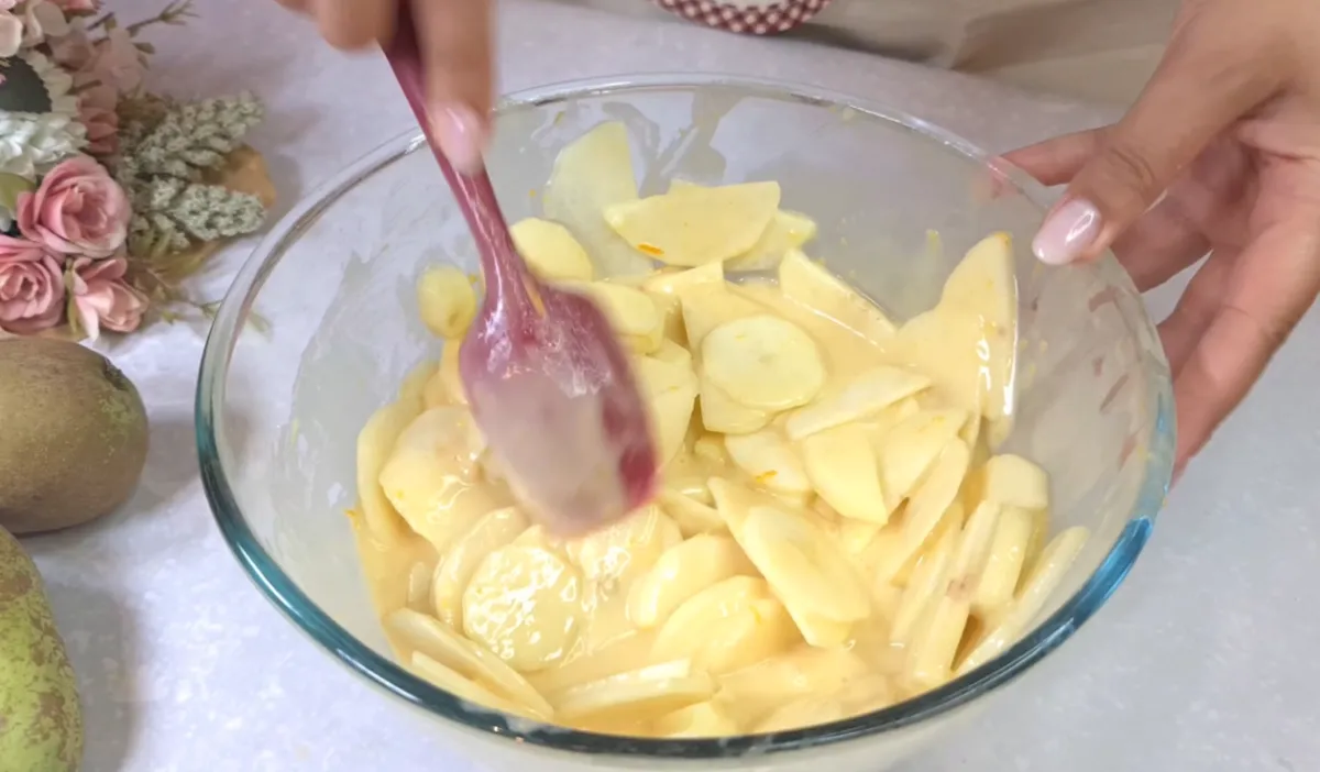 Pear Cake With More Pears Than Dough step 14