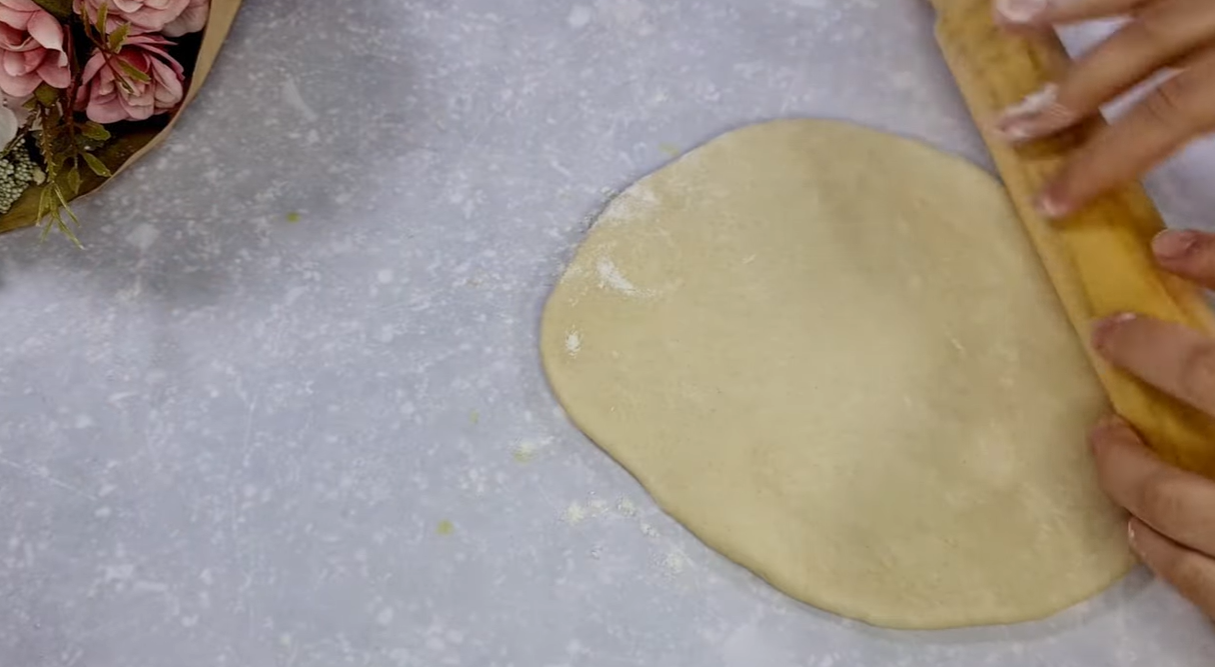 Pita Bread In A Pan step 8