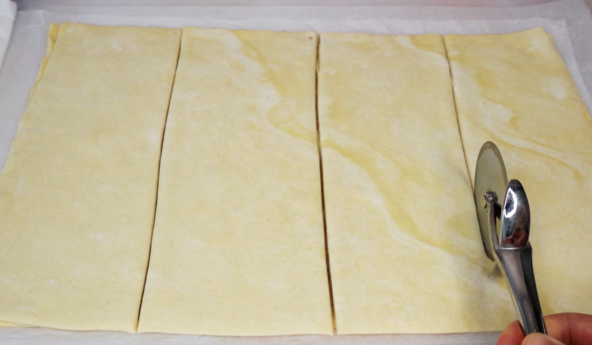 Puff Pastry Nutella Croissants step 5