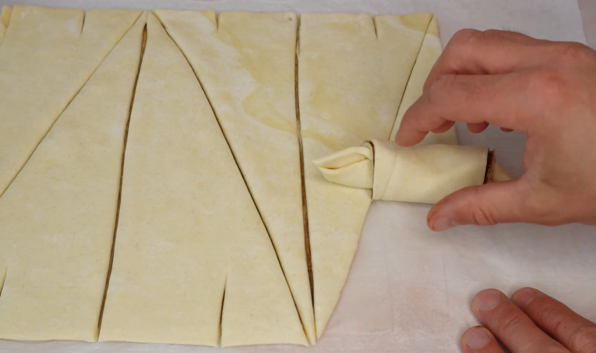 Puff Pastry Nutella Croissants step 7
