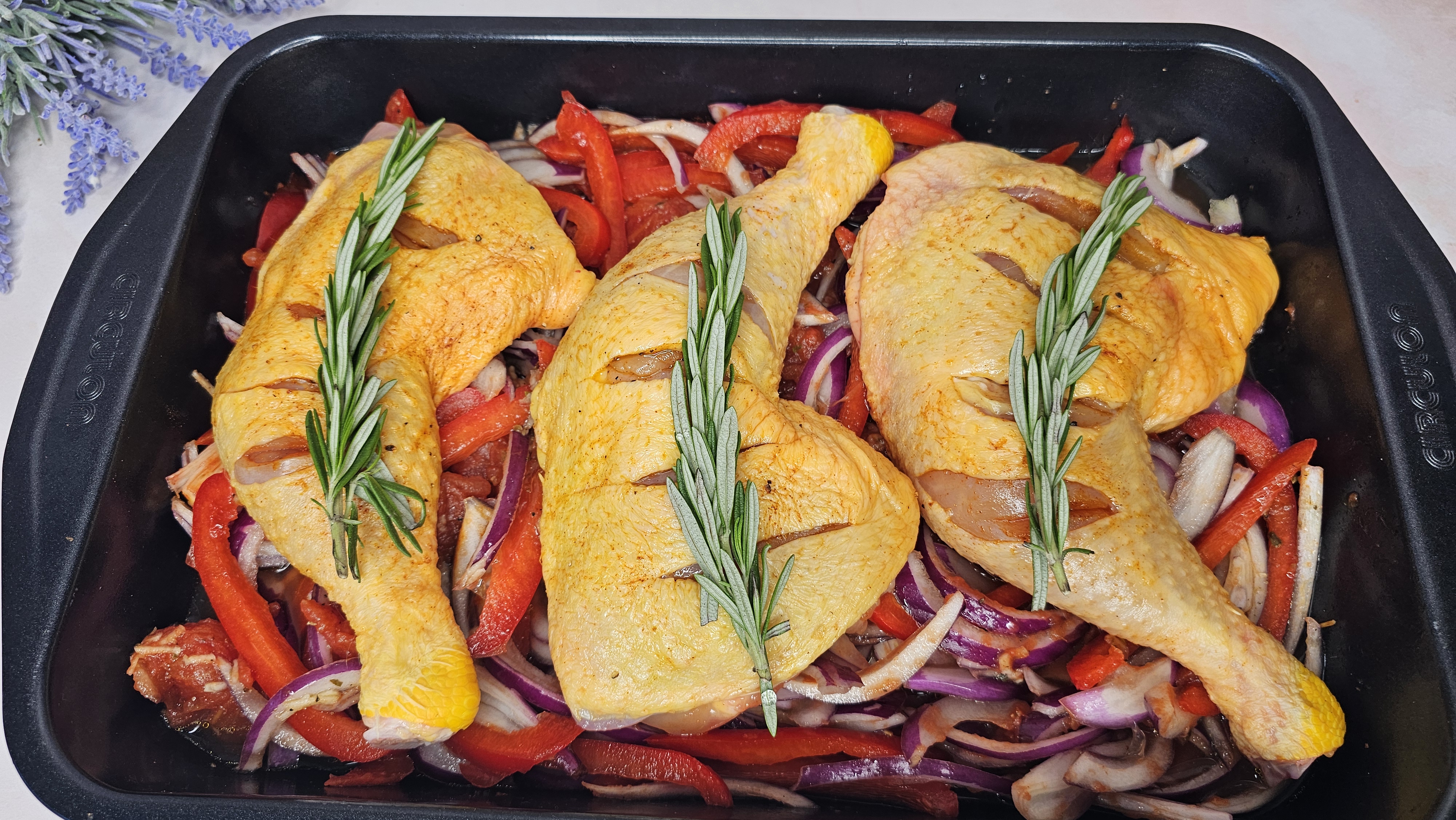 Roasted Chicken Legs with Potatoes  step 7