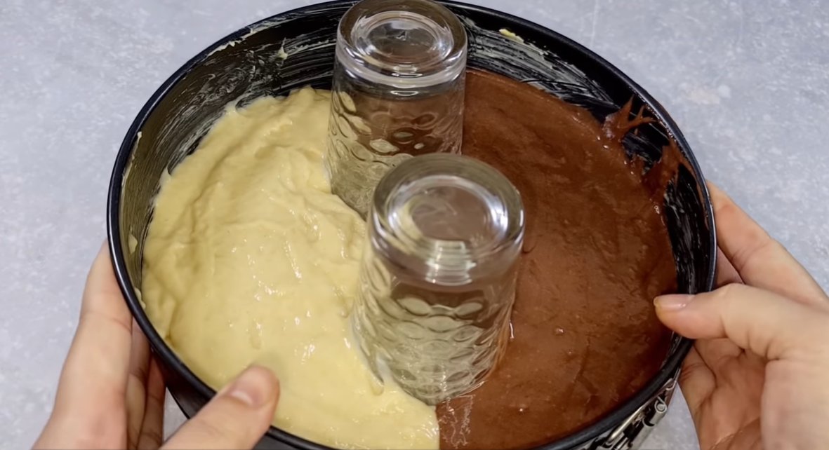 Soft Marble Cake step 8