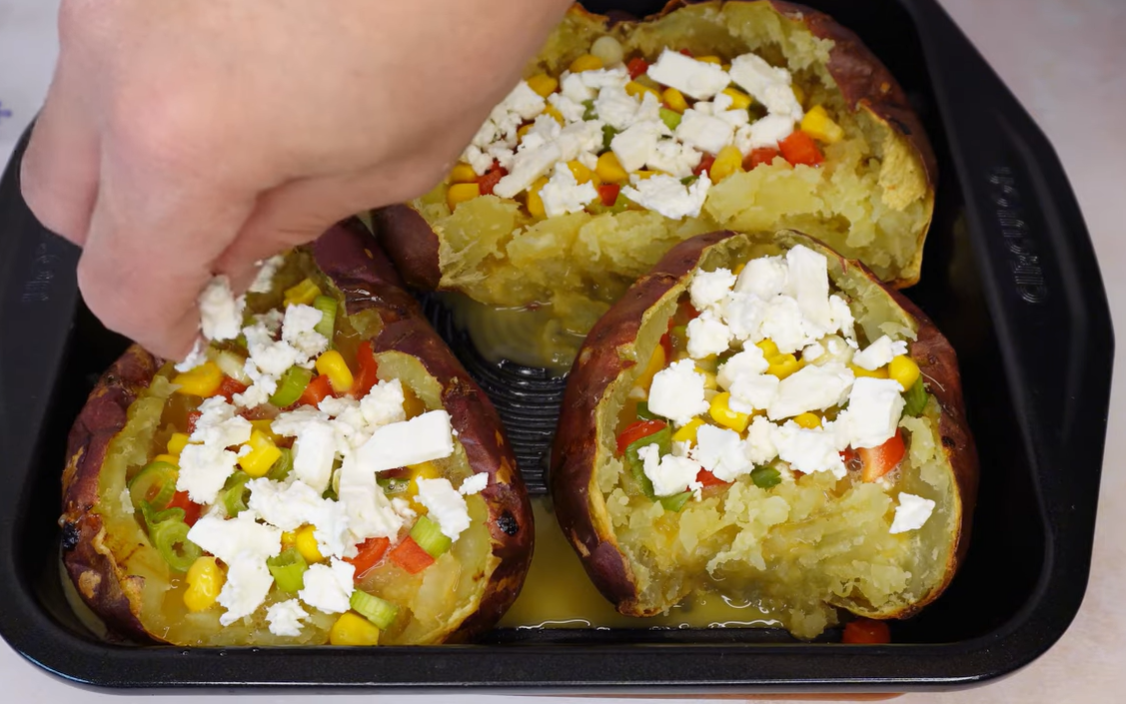 Stuffed Baked Sweet Potatoes step 10