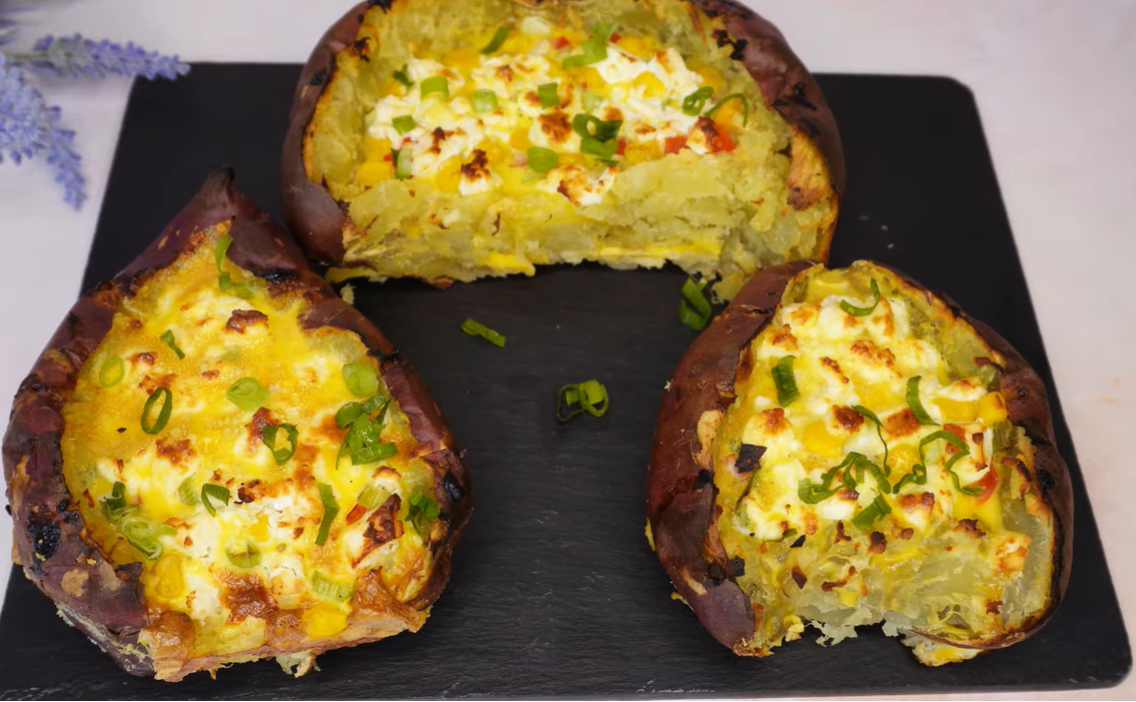 Stuffed Baked Sweet Potatoes step 12