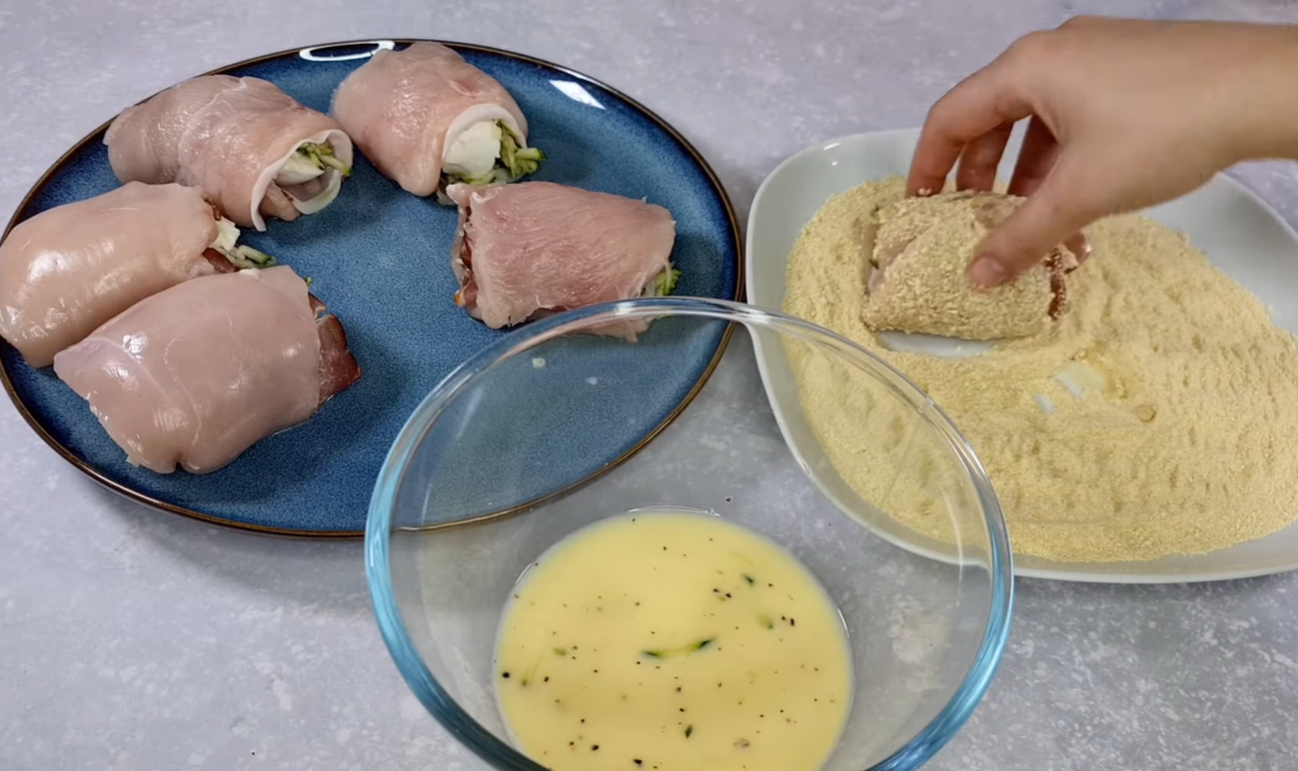 Stuffed Chicken Rolls step 10
