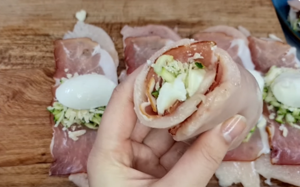 Stuffed Chicken Rolls step 7