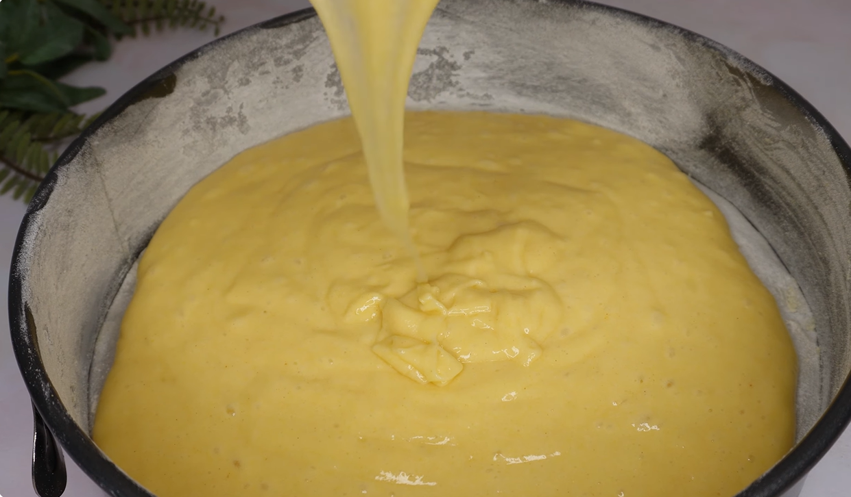 Vanilla Cherry Cake step 14