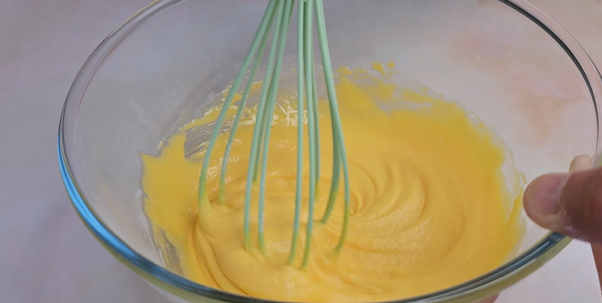 Vanilla Cherry Cake step 2