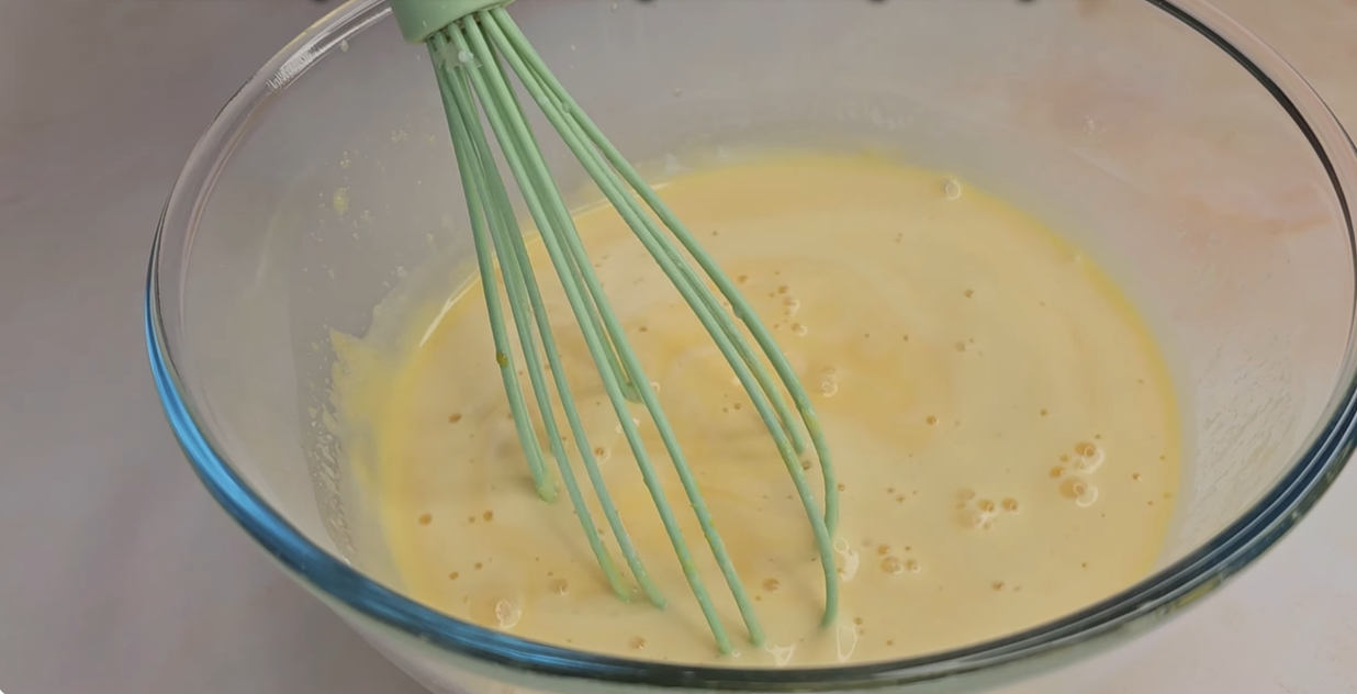 Vanilla Cherry Cake step 4