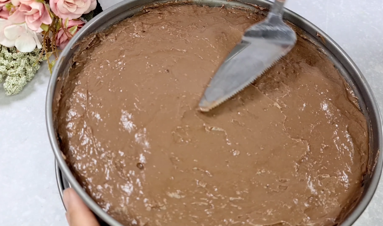 Vanilla Chocolate Cake step 15