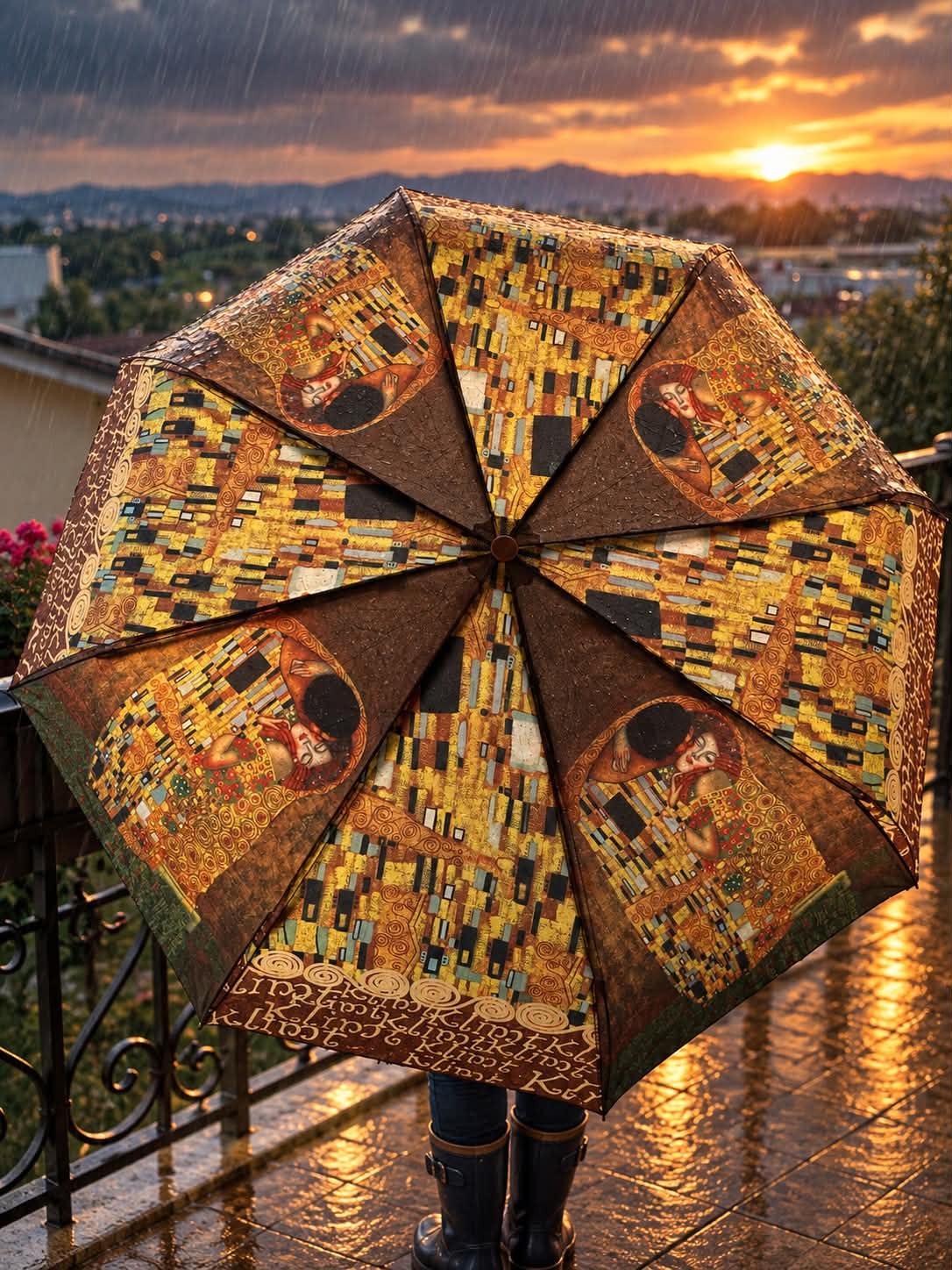 Ombrello Pieghevole di Klimt