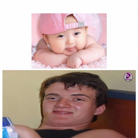 Baby and 10 Guy Comparison