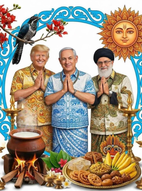 World Leaders Celebrating Sinhala New Year