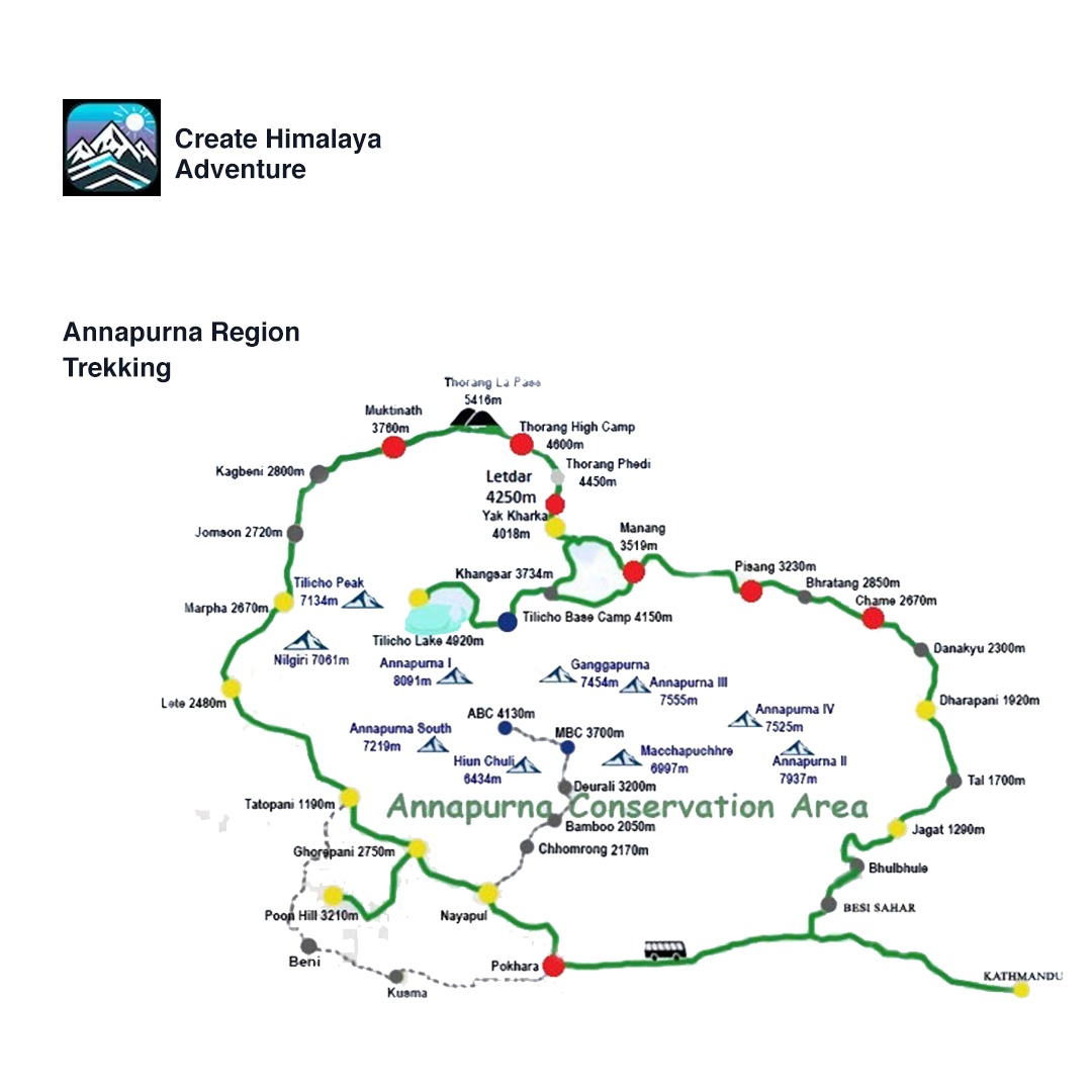 Annapurna Base Camp path image