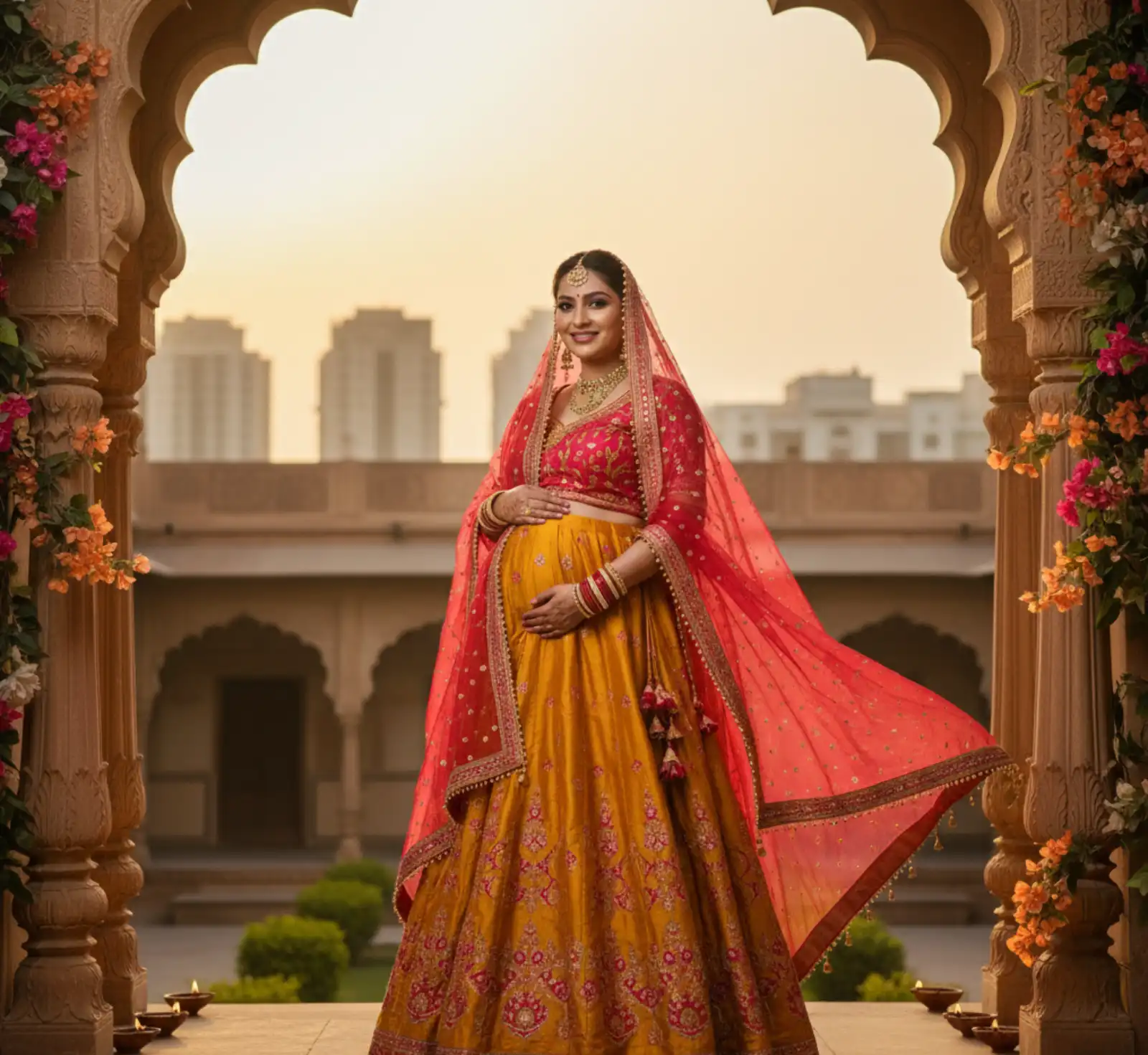 Cultural Maternity Photoshoot