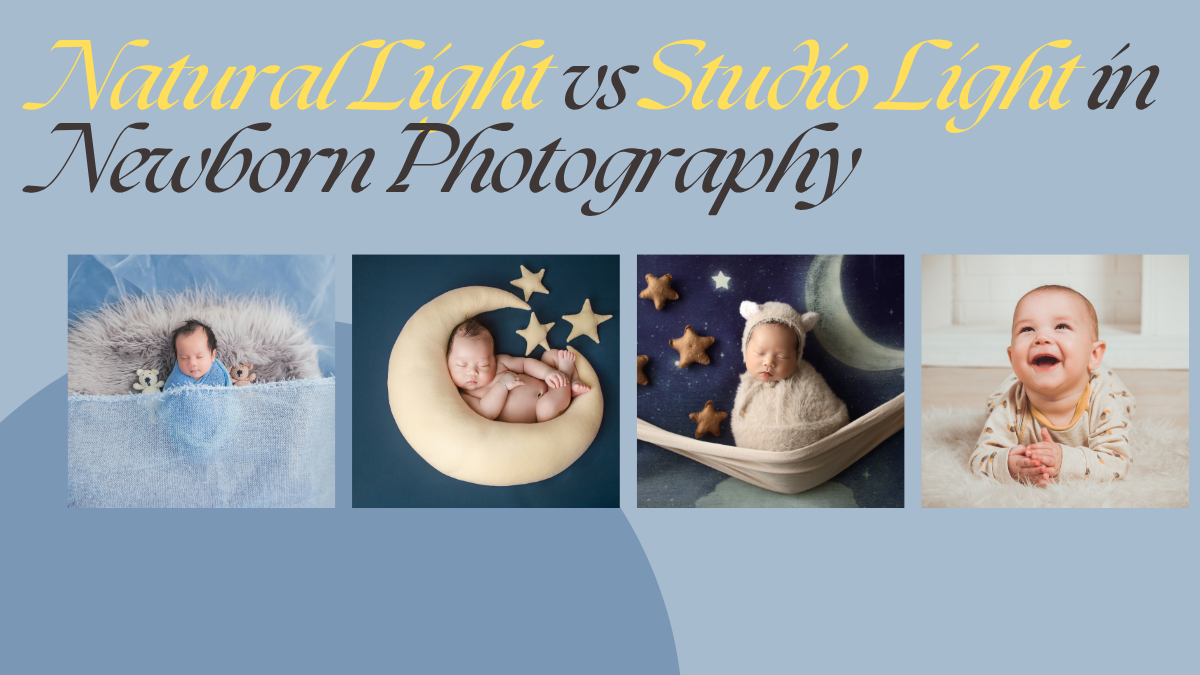 Natural Light vs Studio Light in Newborn Photography