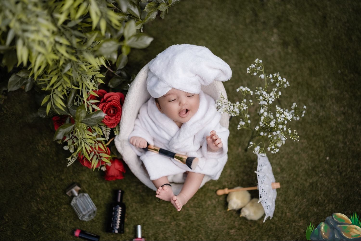 Nature-Inspired Themes for a Newborn Photoshoot