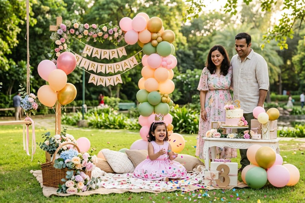 Parks and Green Open Spaces for a Birthday Photoshoot in Noida