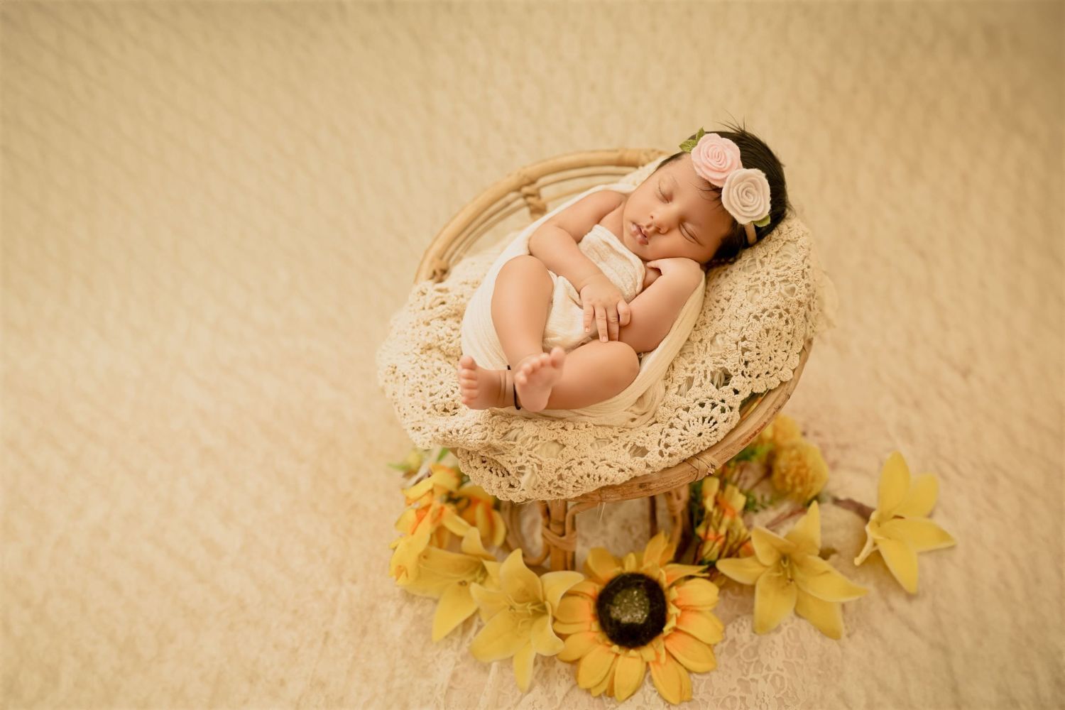 Personalized Theme for a Newborn Photoshoot
